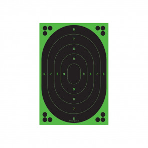 OVAL REACTIVE TARGET - 12.5" X 18.5", 5 PK