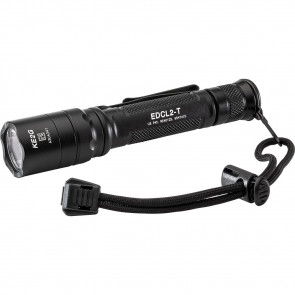 EDCL2-T EDC FLASHLIGHT - BLACK, 1200 LUMENS, 11300 CANDELA, DUAL OUTPUT, LED