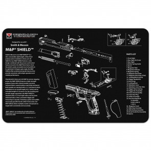 SMITH & WESSON M&P SHIELD CLEANING MAT - 11" X 17"