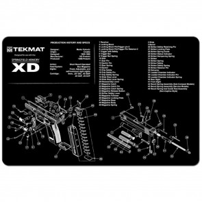 SPRINGFIELD ARMORY XD CLEANING MAT - 11" X 17"