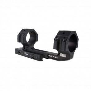 CANTILEVER MOUNT - BLACK, FITS 34MM TUBES, 1.535"H