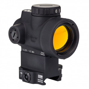 TRIJICON MRO - 2.0 MOA ADJUSTABLE GREEN DOT WITH LOWER 1/3 CO-WITNESS LEVERED QUICK RELEASE MOUNT