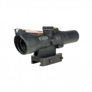 COMPACT ACOG SCOPE - MATTE BLACK, 1.5X24MM, RED 8 MOA TRIANGLE RETICLE, QLOC MOUNT