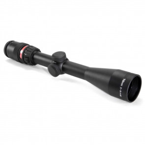 ACCUPOINT 3-9X40 RIFLESCOPE WITH BAC, RED TRIANGLE RETICLE 