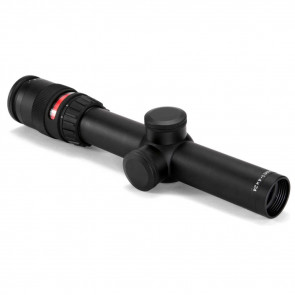 ACCUPOINT 1-4X24 30MM RIFLESCOPE WITH BAC, RED TRIANGLE RETICLE