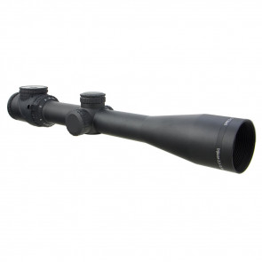 ACCUPOINT 2.5-12.5X42 RIFLESCOPE W/ BAC, GREEN TRIANGLE POST RETICLE, 30MM TUBE
