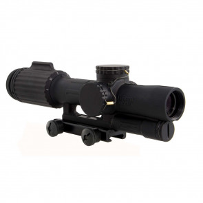 VCOG RIFLESCOPE - MATTE BLACK, 1-6X24MM, RED SEGMENTED CIRCLE / CROSSHAIR RETICLE, .308 / 175 GRAIN