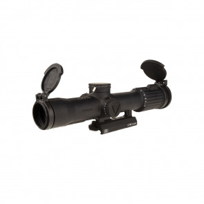 VCOG RIFLESCOPE - SCO, MATTE BLACK, 1-8X28MM, RED MRAD TREE RETICLE, LARUE TACTICAL LT799 MOUNT