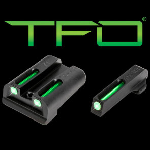 TFO TRITIUM/FIBER-OPTIC DAY/NIGHT SIGHT - SF XD, GREEN/GREEN