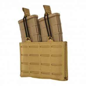 RZR MOLLE DOUBLE RIFLE MAG POUCH - COYOTE