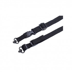 WARRIOR SLING (2N1) PADDED BLK 1 1/4IN