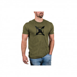 STEALTH LOGO TEE - GREEN, MEDIUM