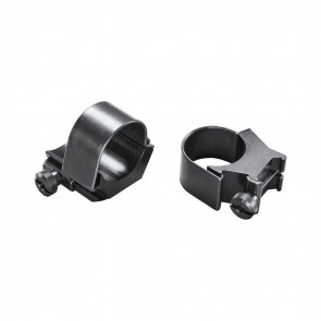 TOP MOUNT DETACHABLE RINGS - BLACK, HIGH EXT, 30MM